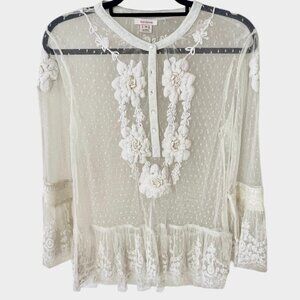 Sundance lace topper